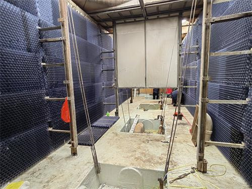 具有節(jié)水和消白煙功能的大型工業(yè)冷卻塔